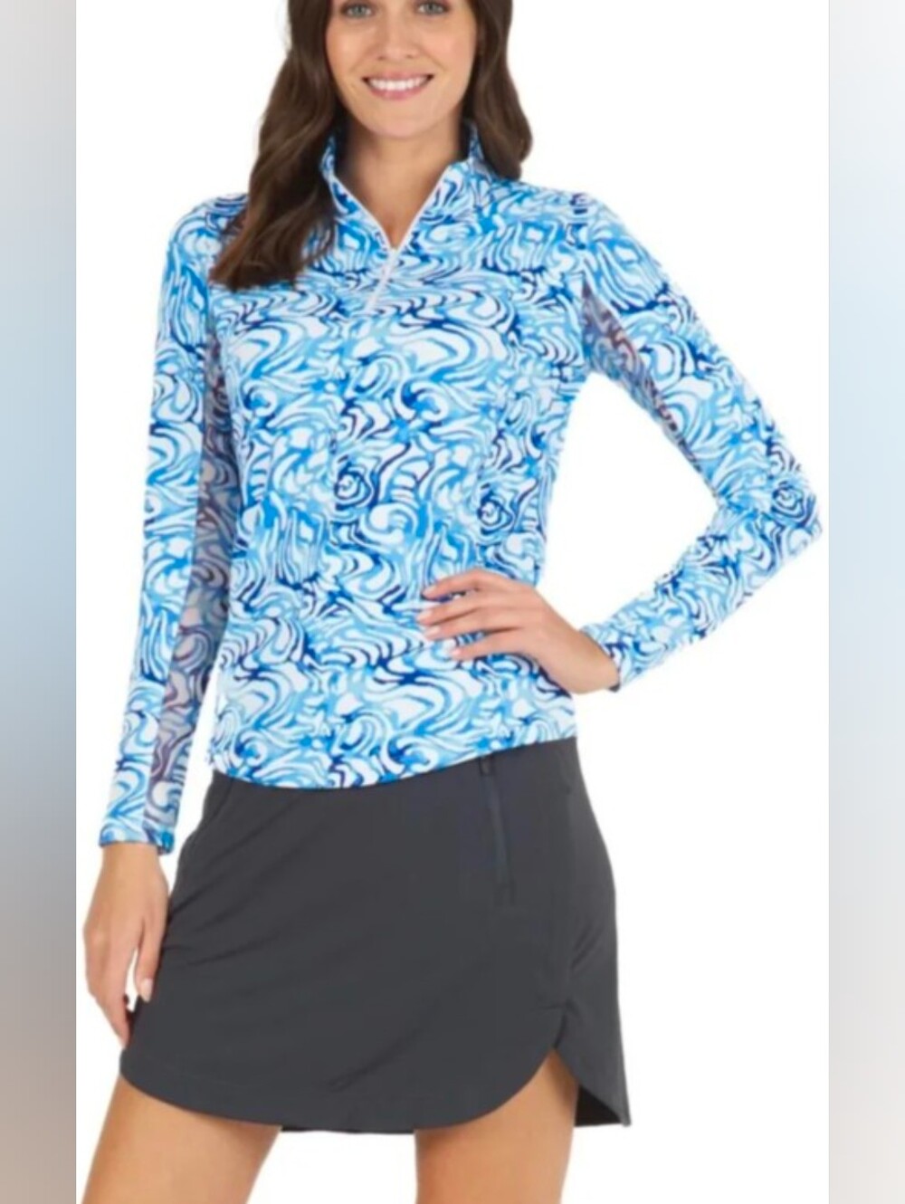Ibkul Sport 1/4 Zip Top S